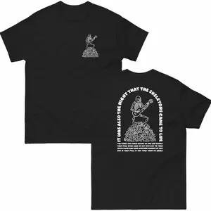 The Night That The Skeletons Came To Life T-Shirt, Funny Skeleton Guitar Tee, ITYSL Tim Robinson Inspired Tee, Skeleton Band Graphic Tee