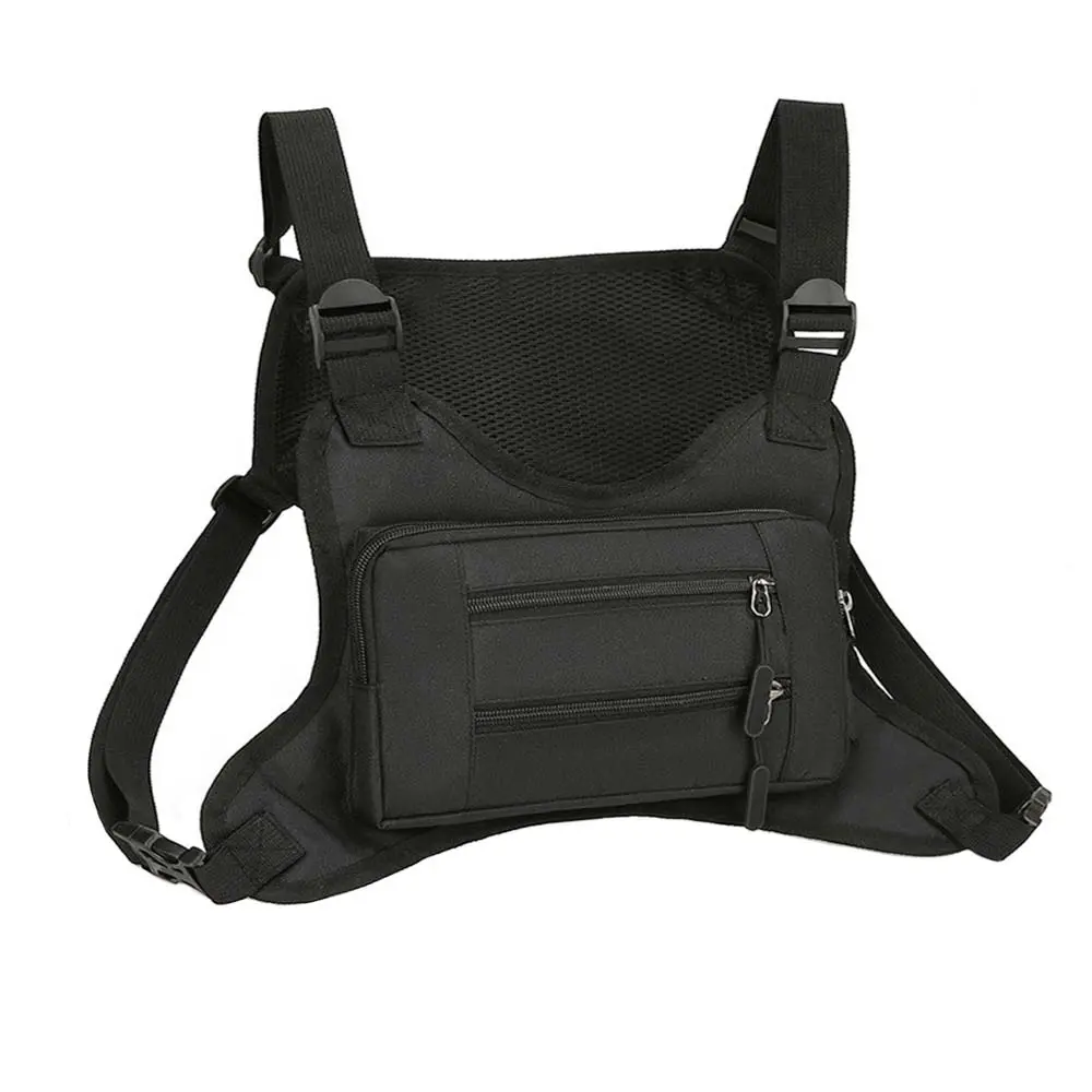 Outdoor Sports Active Vest Bag, Portable Running Fitness Training Backpack, Street Style Nylon Sports Bag, All Seasons Universal Sports Gear