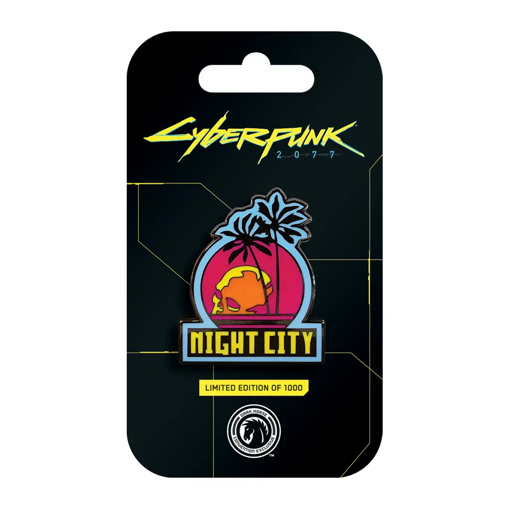 CYBERPUNK 2077: NIGHT CITY ENAMEL PIN