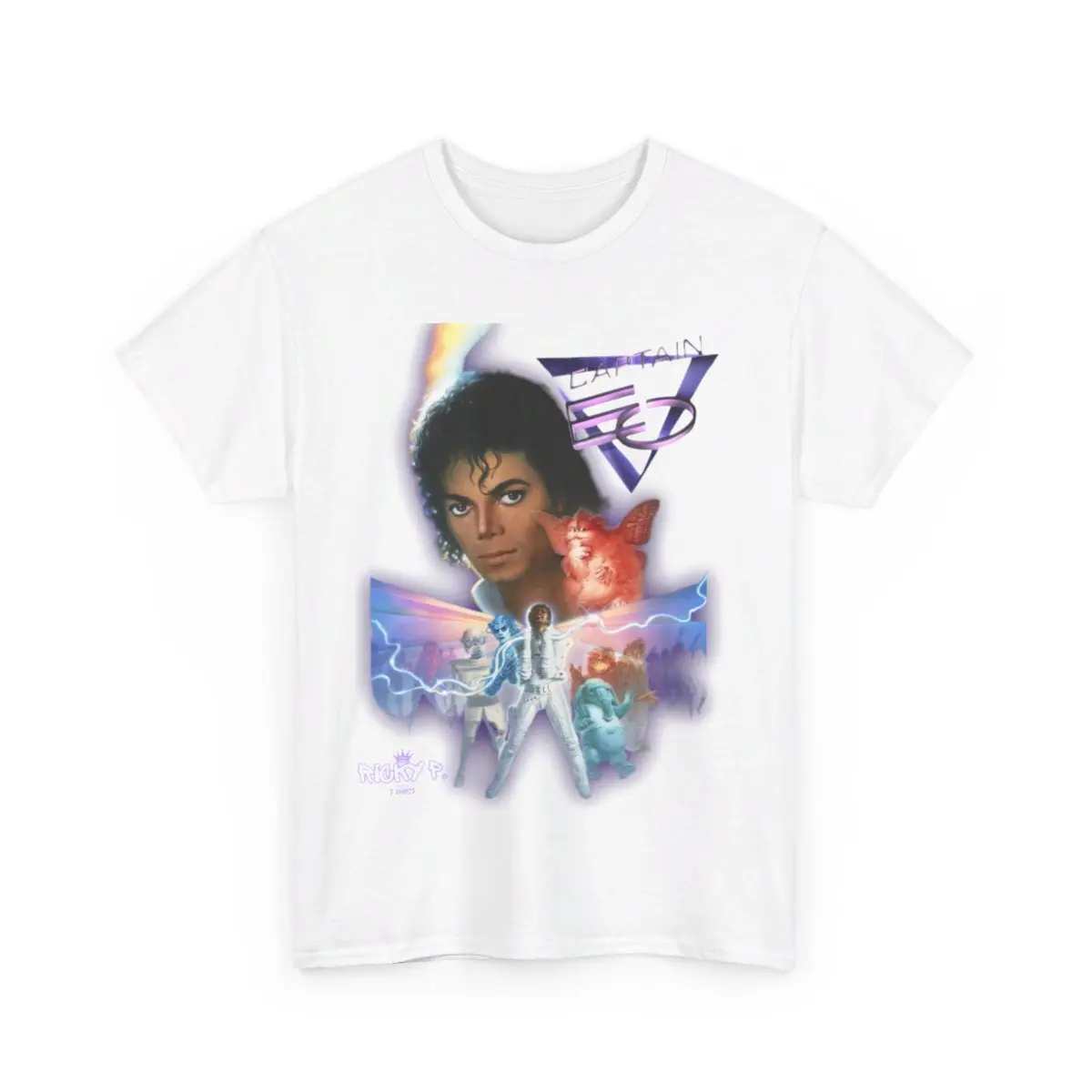 Michael Jackson Captain EO 1986 Musical T Shirt Unisex Heavy