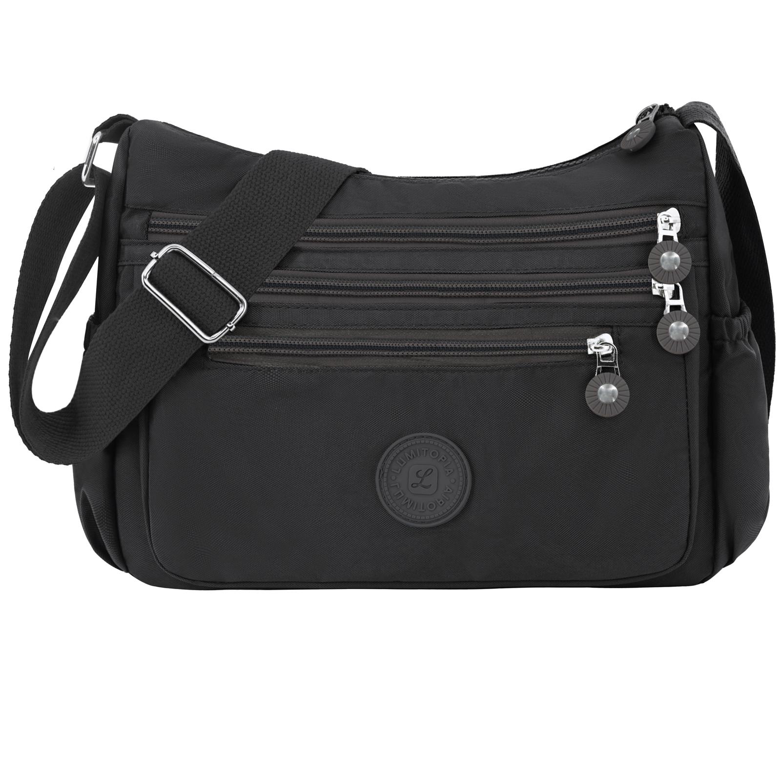 Nylon Travel Purses Anti Theft Crossbody Bag Purses for Women Waterpoof Shoulder Purse Multi-layer Pockets as gifts,Stylish, Durable — Mother's Day Gift,Birthday Gift