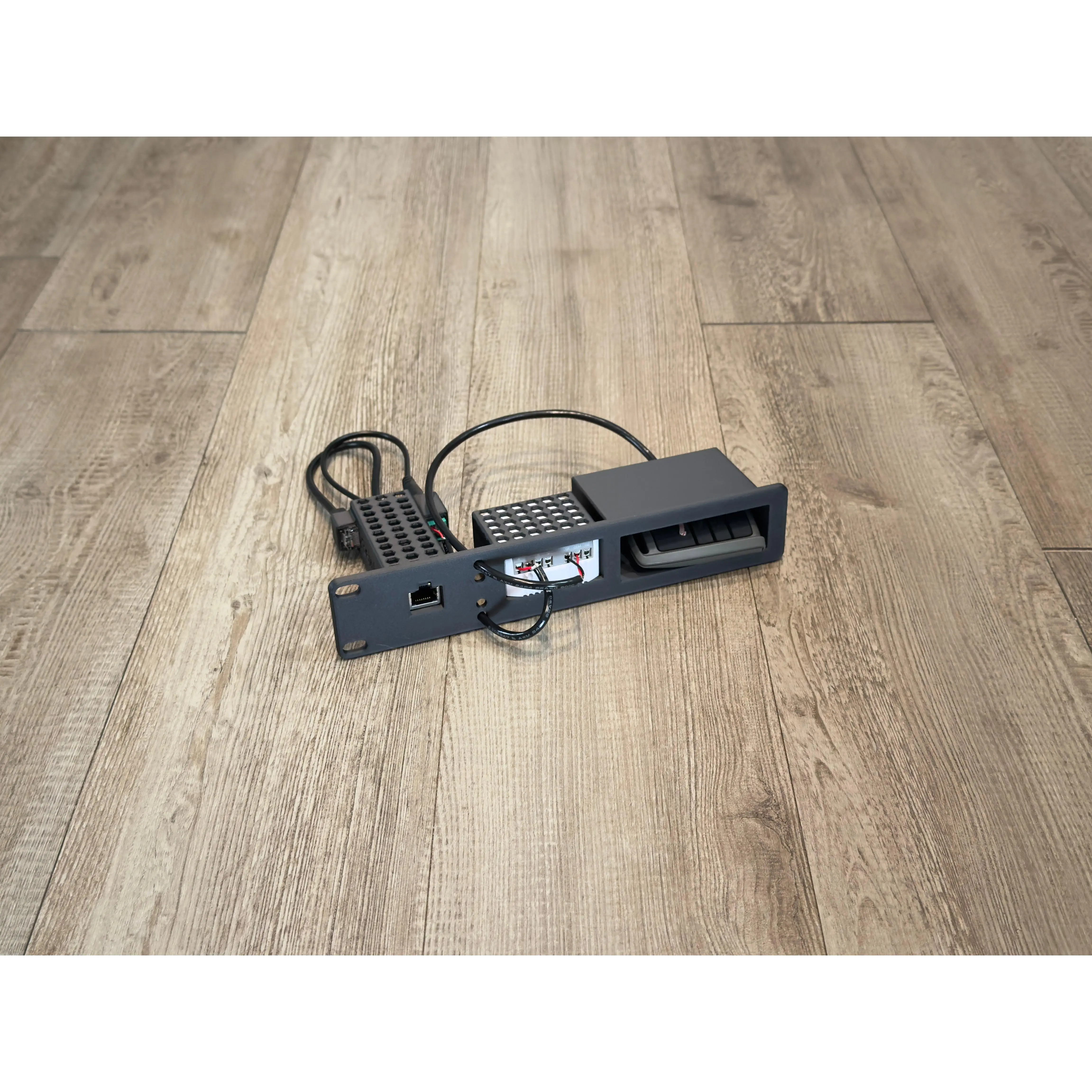Ubiquiti Relay 1U Rack Mount PoE Injector Cubby Carbon Fiber USL Relay