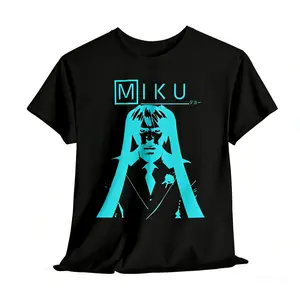 Miku MD graphic tee House MD funny Shirt y2k cotton fashion Streetwear Comfort Shortsleeve Casual Top Trending Classic gift Easy Care Machine Wash Safe