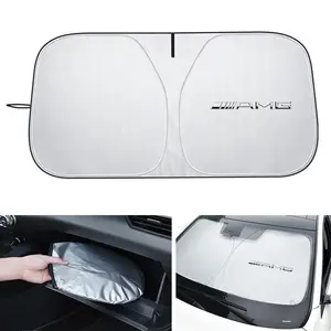 Car Windshield Sun Shade Parasol Cover, Auto Accessories for Mercedes Benz W204 W124 W205 W212 W213 W210 W211 W140 W168 W220