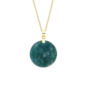 Jade Round Pendant