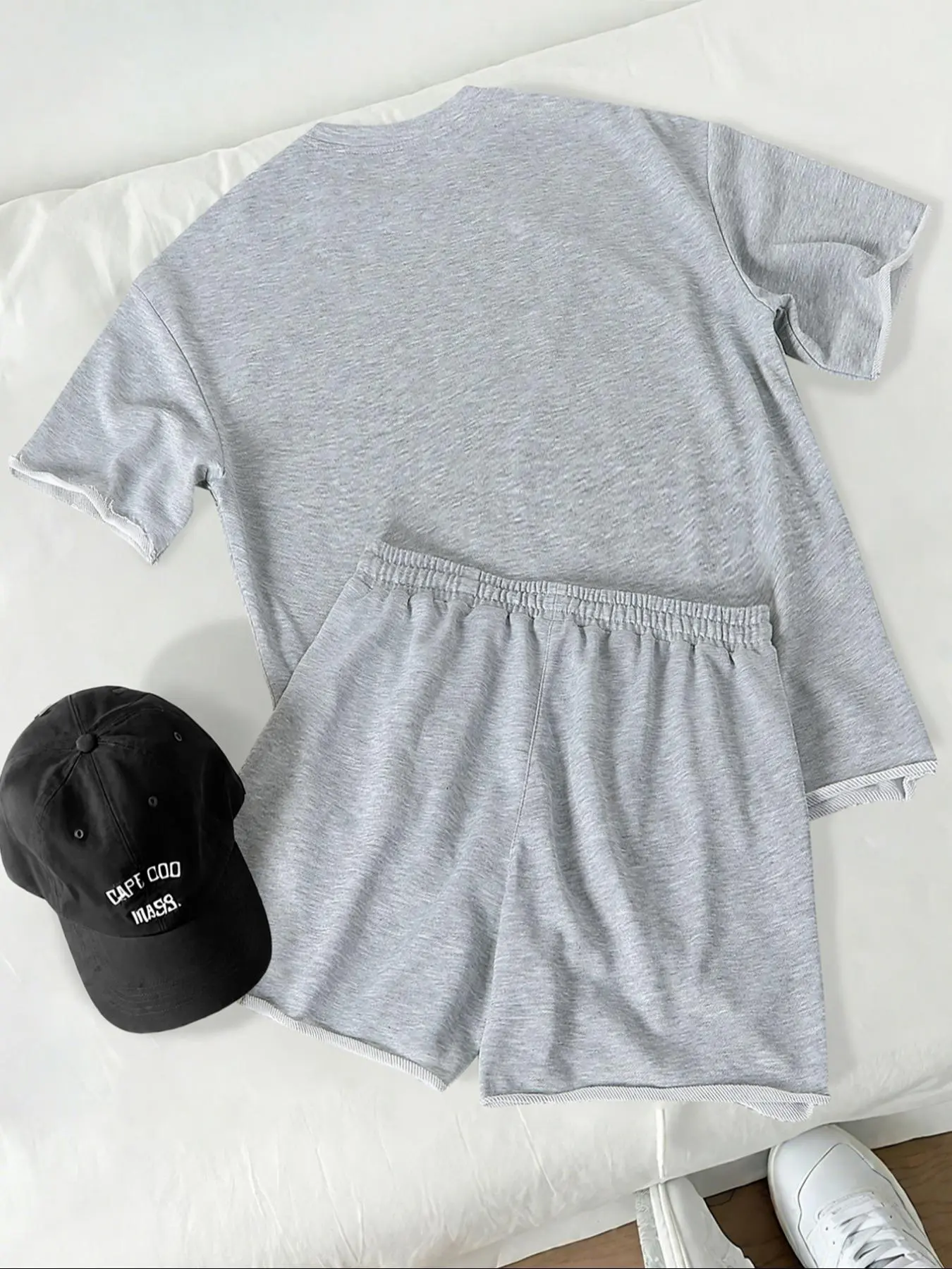 Men's Summer Outfits 2 Piece Short Sleeve and Shorts Set, Casual