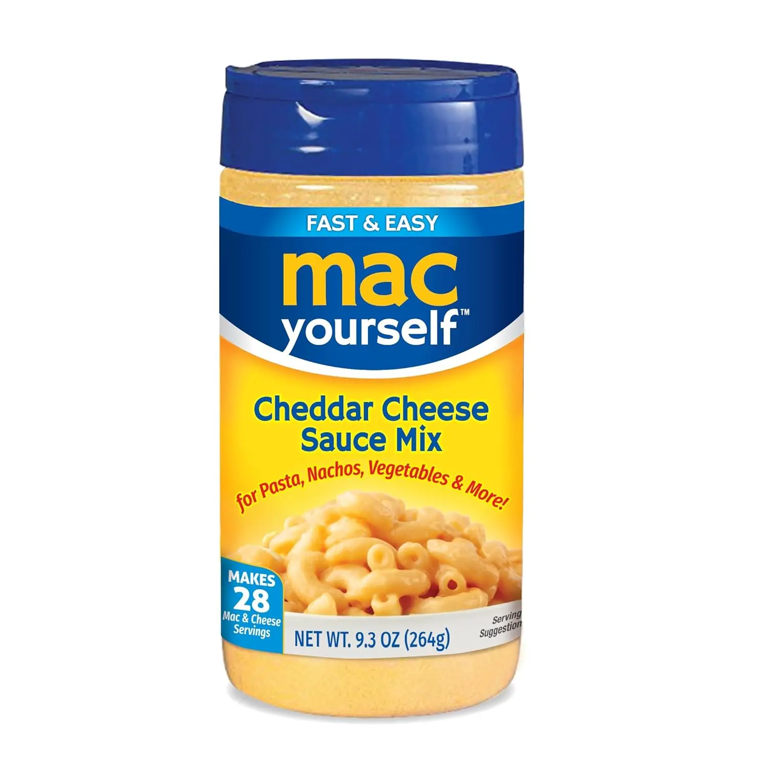 | Delicious Cheddar Cheese Sauce Mix | Perfect Cheese Powder for Macaroni, Nachos, Veggies and More | 9.3 oz