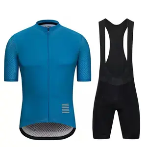 Summer short-sleeve cycling suit for men, mountain bike clothing, moisture-wicking and sweat-wicking road bike cycling suit