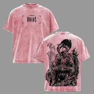 Igris Solo Leveling Vintage Oversized T-Shirt – Dark Anime Graphic Tee, Anime Streetwear Unisex Shirt