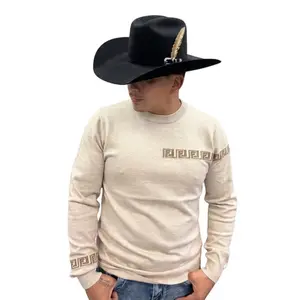 Men sweater beige