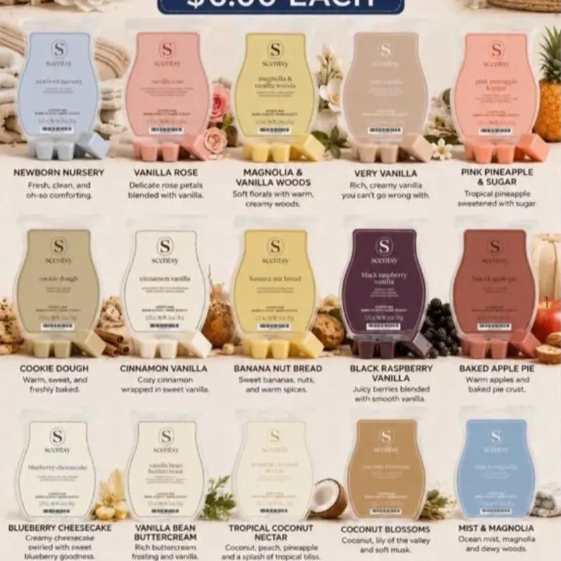 Scentsy wax bars