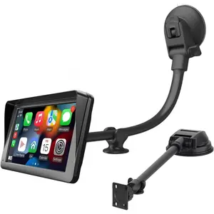 Screen Mount with 11.8" Long Arm, 360? Adjustable  Alloy Arm, Strength Windshield Dashboard Mount with 78mm  Adhesive Disk for   Display Holder