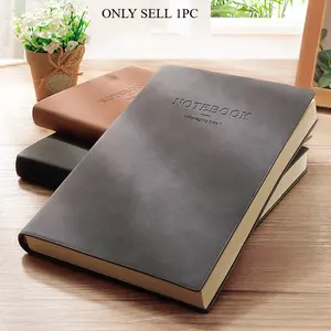 1pc Soft Cover Notebook - Thoughtful College Ruled Journal for Work & Study - Durable, Extra-Thick Pages Memo Book
