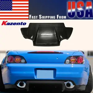 For Honda S2000JS Style Carbon Fiber Rear Bumper Lip Under Diffuser Spoiler US WAREHOUSE CLEARANCE SALE