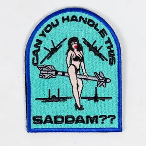'Can you Handle This Saddam??' Velcro Backed Patch