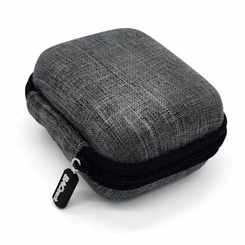 BACtrack Breathalyzer Carrying Case - Premium Hard Shell Organiser with 2-Pocket Mesh, 3.9x3.19x1.93 Inches, Device Protection for C6-C8, Mobile, Go, Keychain & C6-Nano Alcohol Testers, Great for Travel, Parties, Drives, Fits C6–Nano