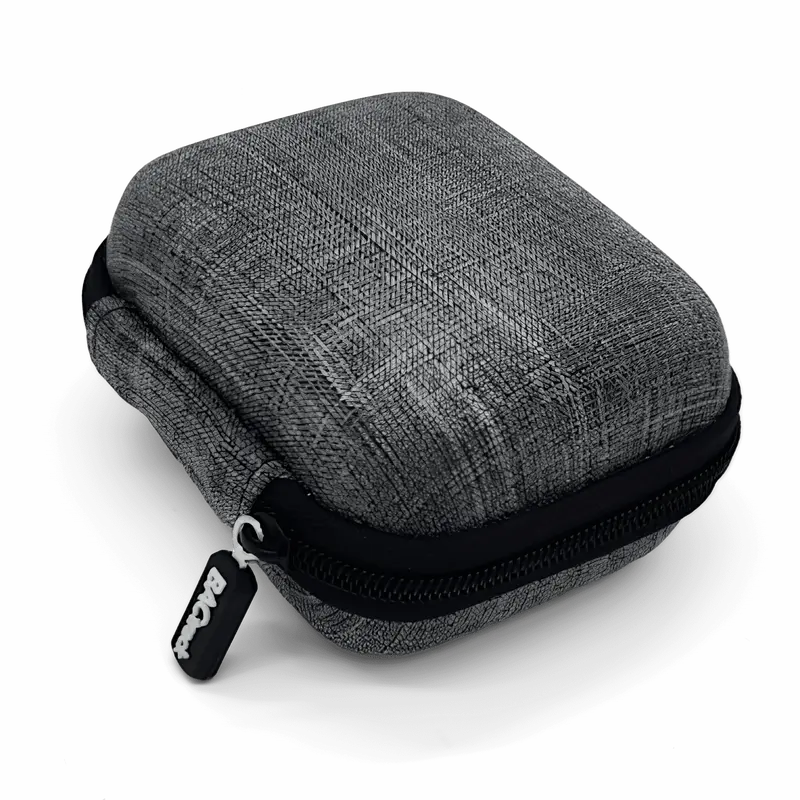 BACtrack Breathalyzer Carrying Case - Premium Hard Shell Organiser with 2-Pocket Mesh, 3.9x3.19x1.93 Inches, Device Protection for C6-C8, Mobile, Go, Keychain & C6-Nano Alcohol Testers, Great for Travel, Parties, Drives, Fits C6–Nano
