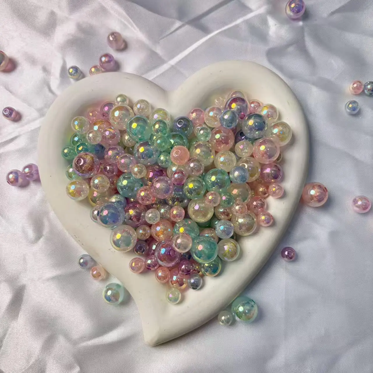 Mix beads for DIY pens, phone chains, key chains, jewelry, 3-20mm beads