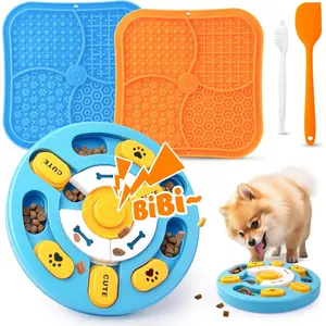 Puzzle Toys for   & , Lick Mat with Suction Cups for   and Keeping Them Busy