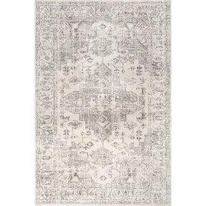 Lilibet Traditional Medallion Area Rug