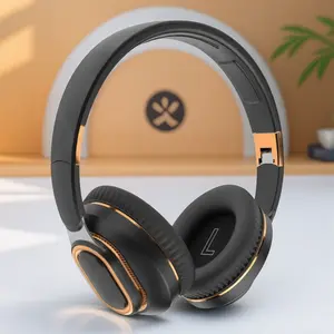 Wireless Gaming Headset with HiFi Sound, Low Latency Bluetooth-compatible 5.0, Gaming Mic, Comfortable Earmuffs, Multi-Button Control Compatible with PC, Phone, PS4, Portable for Long Hours Wear, for Gaming & Music, Audio, Wireless Chargeable Headphones
