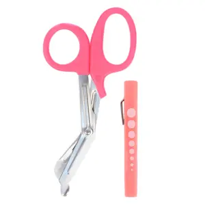 Pink Shears & Penlight Set