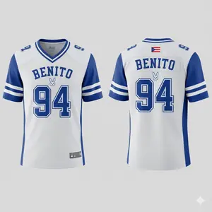 Benito Bowl 787 Football Jersey – Sportswear for Couples for Sports & Outdoor Activities, Unisex Jesey