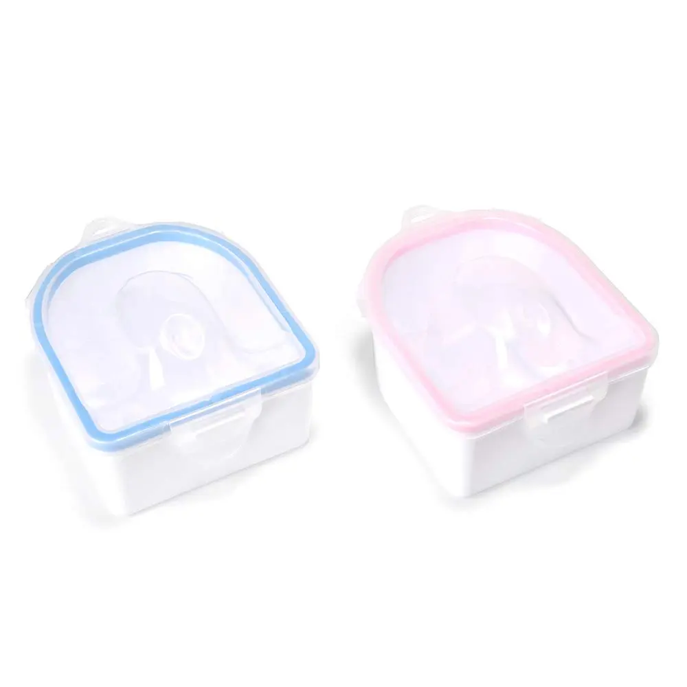 2 PCS Nail Soaking Bowl Nail Soak Off Bowl Acrylic Nail Remover Tool Acetone Nail Polish Remover Bowl Nail Soaker Tray Manicure Tool