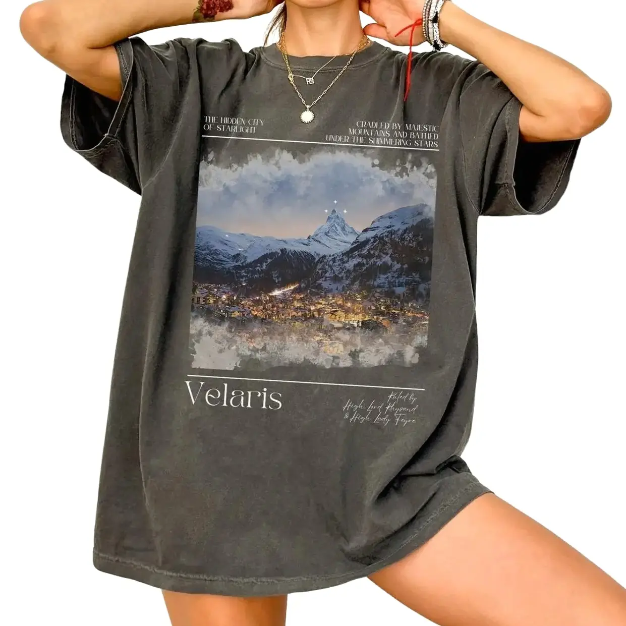 Velaris Shirt LICENSED Sarah J Maas Merch City Of Starlight Acotar Merch SJM Merch Sarah J Maas Gifts Velaris Tshirt Acotar Shirt Bookish