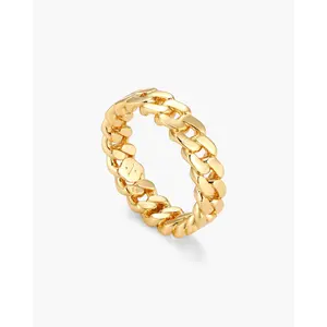 JAXXON Cuban Link Ring - Gold
