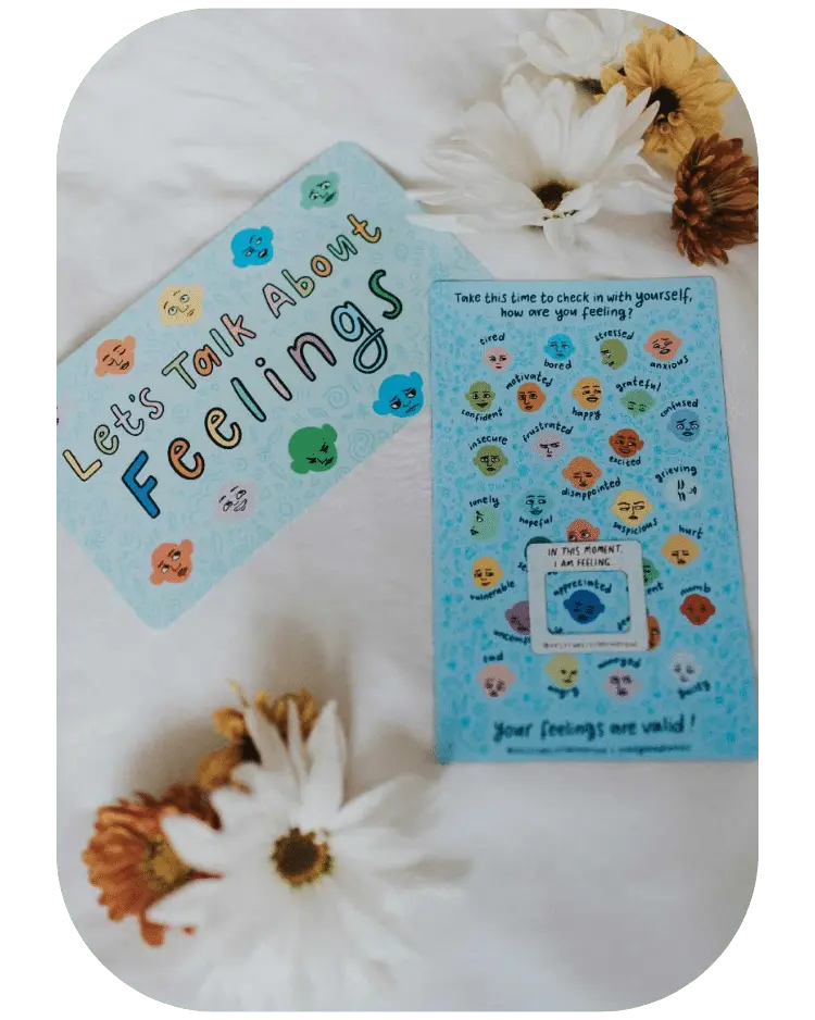 Feelings Check-In Refrigerator Magnet, Feelings Tracking Specialty Kitchen Gadget