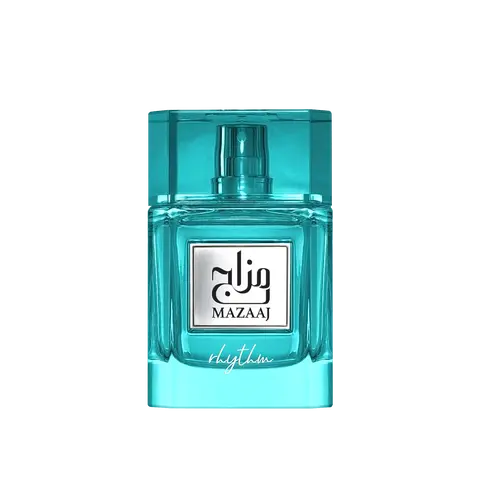 Zimaya Mazaaj Rhythm Eau de Parfum, 100ml (3.4 oz) – Unisex Fresh Amber Citrus Fragrance