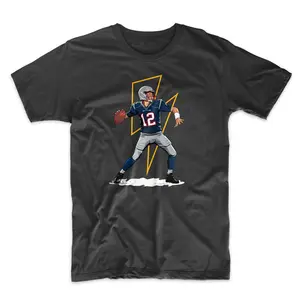 New England | Tampa Bay Football Quarterback Men's T-Shirt