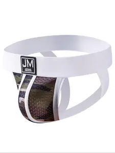 Men's Camo Print Jockstrap, Breathable Comfortable Jockstrap for Daily Wear, Sexy Underwear for Men, Menswear