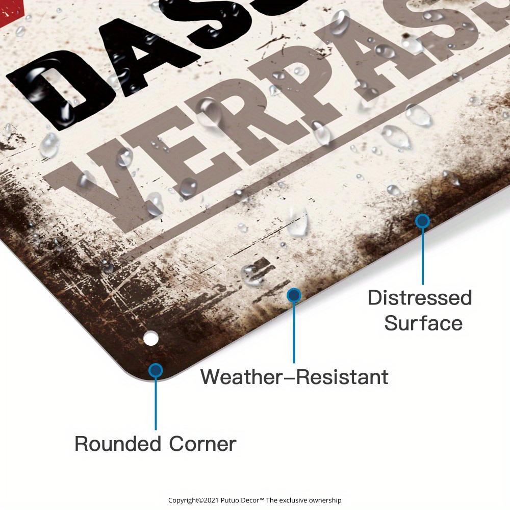 1pc Inspiration Quotes Metal Tin Sign, Funny Poster Vintage Plaque Wall Art Decor Gift For Family Friend Colleague, 7.9 X 11.8 Inches Christmas decorations