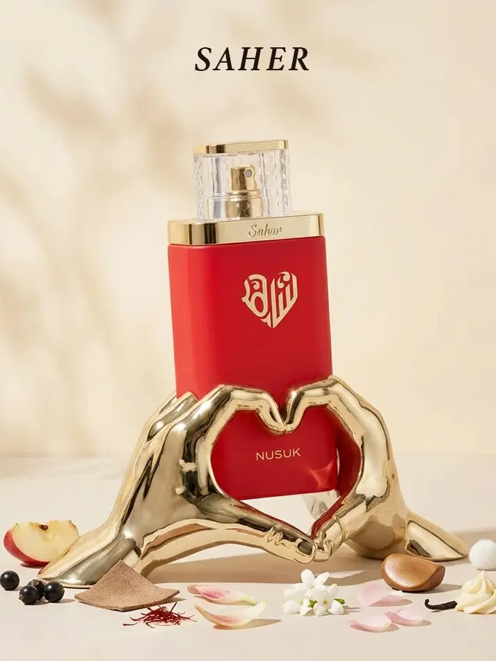 Saher Extrait de Parfum for Women - Long Lasting Luxury Perfume with Apple, Jasmine, Rose & Vanilla Notes Elegant & Sophisticated Scent For Women 100ml