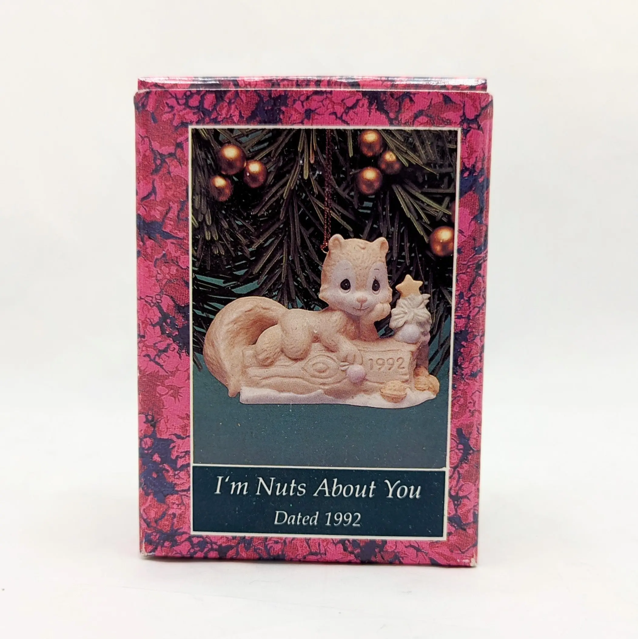 1992 Precious Moments I'm Nuts About You Ornament 520411