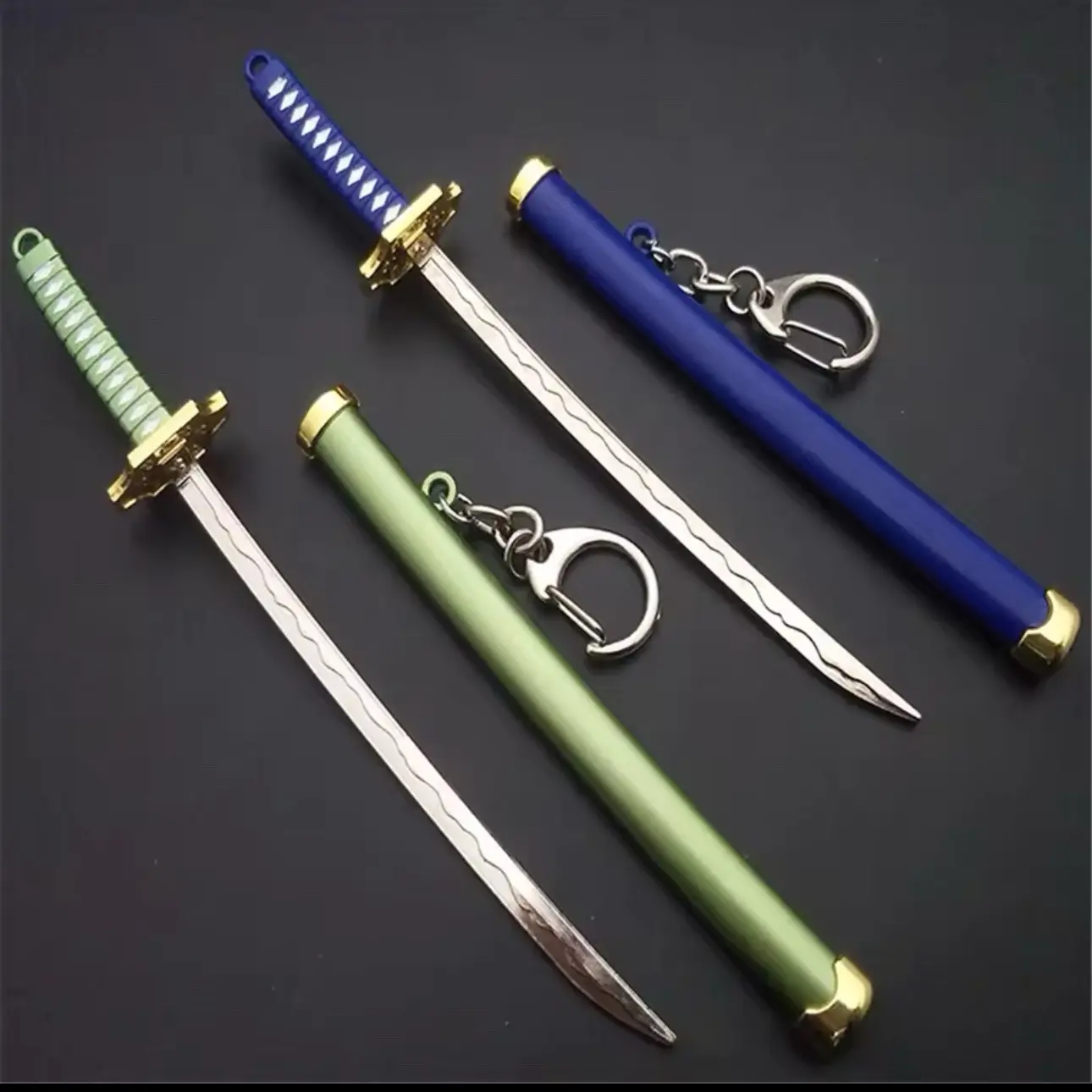 Roronoa Zoro Sword Keychain - 7 Styles for Women and Men