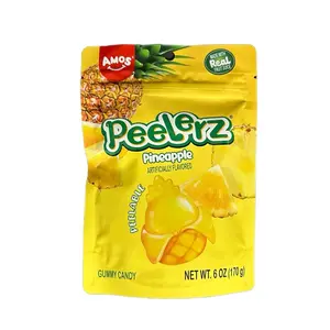 Peelable Gummy Peelerz Pineapple 6oz - Candy Fruit Gum snack Peelable Gummy Peelerz Pineapple 6oz - Candy Fruit Gum snack