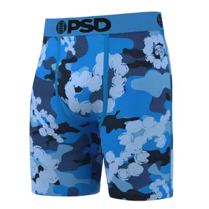 PSD Mens Cloud Ops Boxer Brief - Standard Length 7 Inch Inseam, Soft and Breathable Poly Blend Fabric