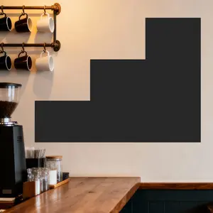 Magnetic erasable whiteboard self-adhesive wall sticker (30*20cm/40*30cm) is used for writing, recording and decoration on walls. It is suitable for to-do reminders and memo recording wall stickers in offices, classrooms and restaurants  (black/white/red)