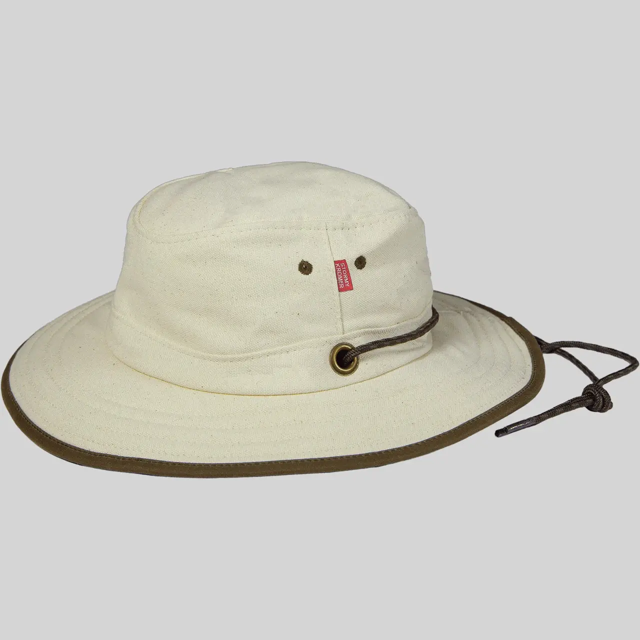 Canvas Cruiser Hat | 9 oz Organic Cotton Duck | 2 ¾" Brim