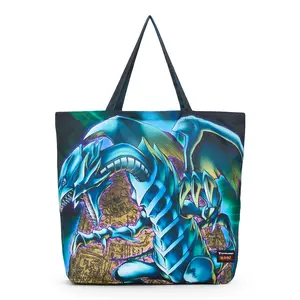 YUGIOH SATIN TOTE BAG - BLUE EYES