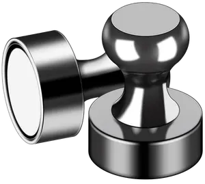 Strong Magnet, Thumbtack Magnet, Refrigerator Magnet, Brushed Nickel Magnets, Suitable for Whiteboards, Refrigerator Magnets, Kitchens, Offices, Schools