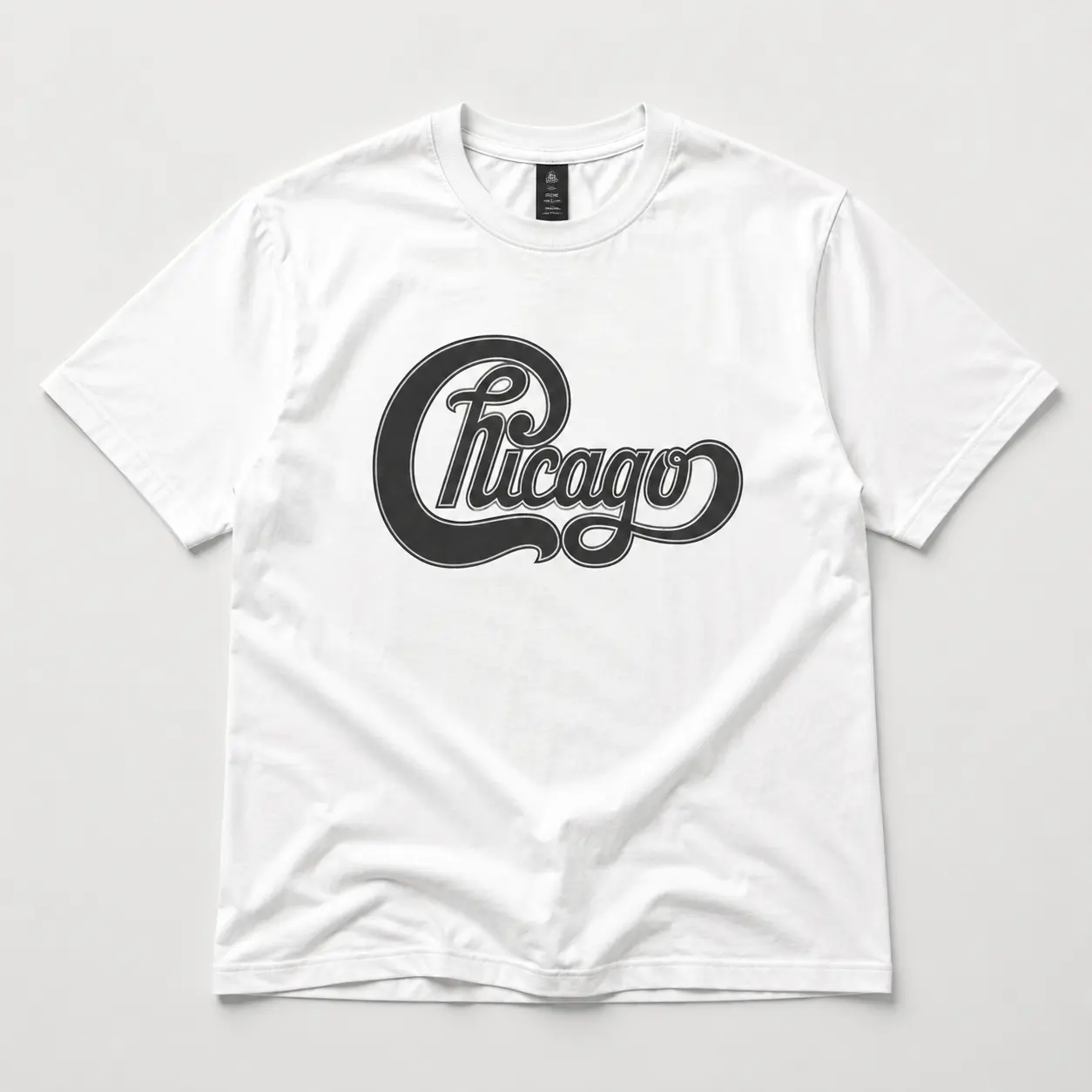 Chicago Graphic T-Shirt, Vintage City Logo Tee, Unisex Retro Chicago Shirt