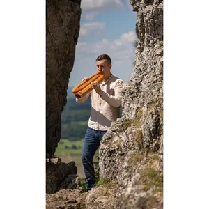 Meinl Sonic Energy Z-Shaped Pro Didgeridoo, Mahogany