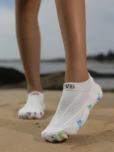 Women's Mesh Breathable Water Shoes, Lightweight Comfortable Non-slip Beach Shoes, Quick Drying Water Shoes for Swimming, Fishing, Beach, Outdoor Sports, Water Aqua Shoes