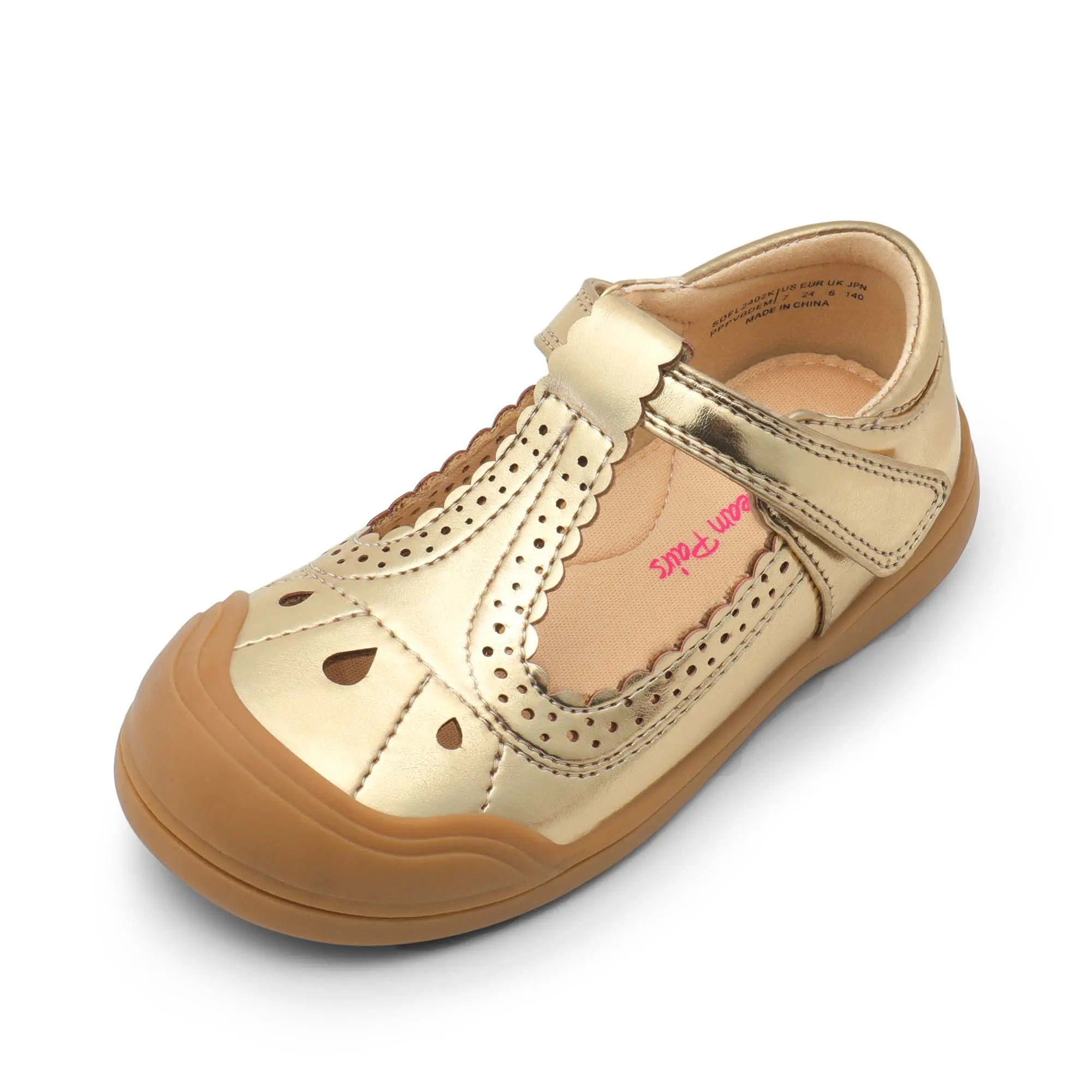 Dream Pairs Girls' Mary Jane T-Strap Ballerina Flats, Round Toe Soft Soled Dress Shoes for Toddlers & Little Kids, School Uniform, Weddings, Church, Soft Soled Shoes, Slip On, Parties, Protective, Soft Fabric