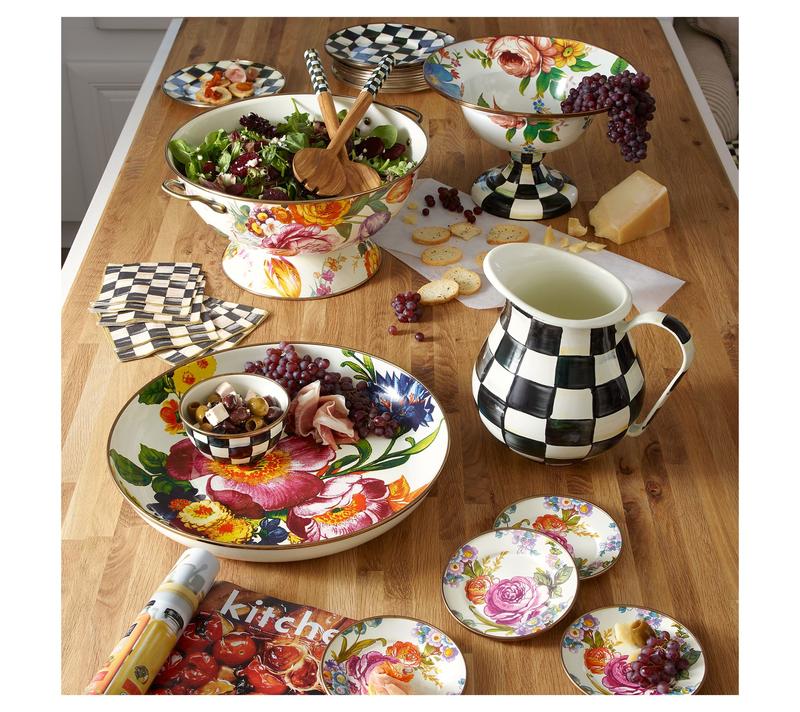 MacKenzie Childs Enamel Everything Bowl