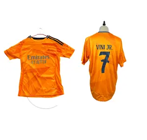 24 25 AwayorangeNo.7Vinishort sleeve Soccer Jerseys quick dry football jersey baseball mexico jersey soccer jerseys benito jersey fake  jersey